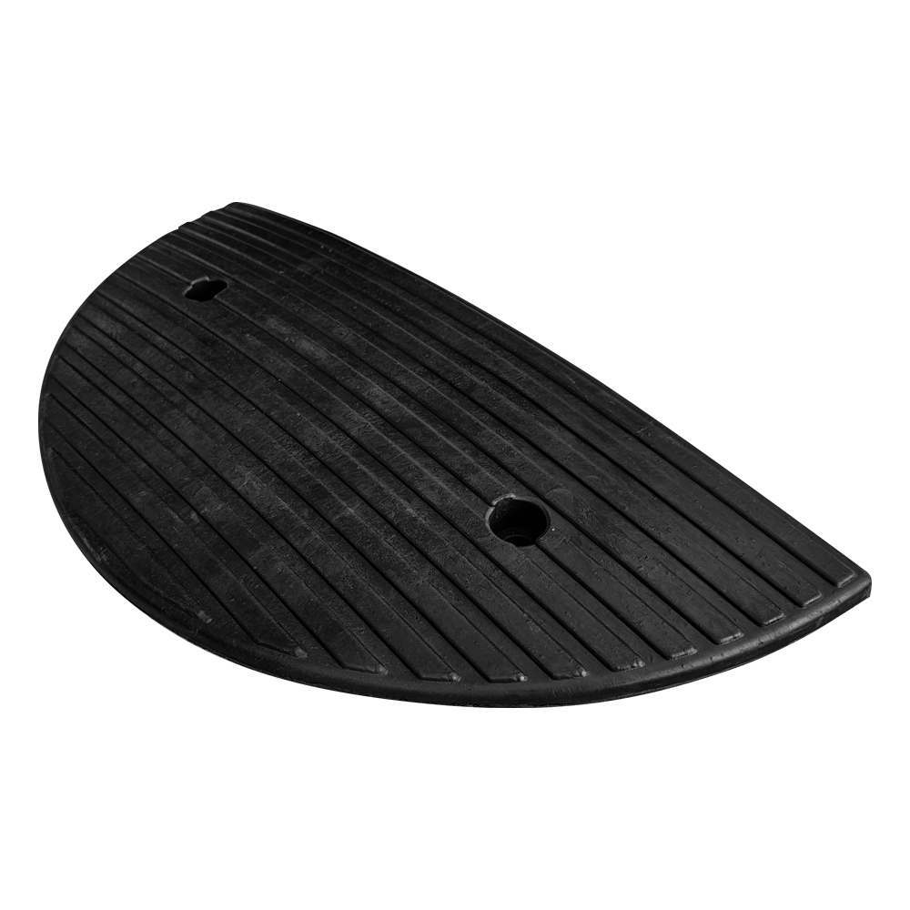 Reflektifli Kauçuk 4 Bantlı Hız Kesici Kapağı, Yol Kasisi 50 x 30 x 4 cmKauçuk Yol Kasisi