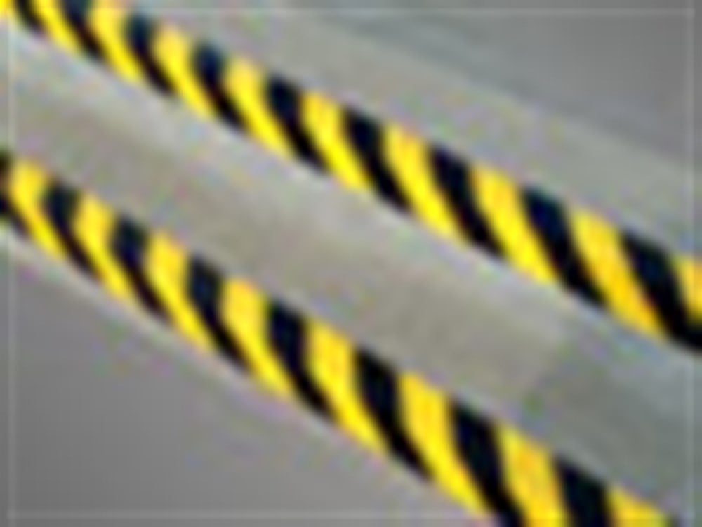 Sarı - Siyah Reflektif Bant 5 cm x 10 m