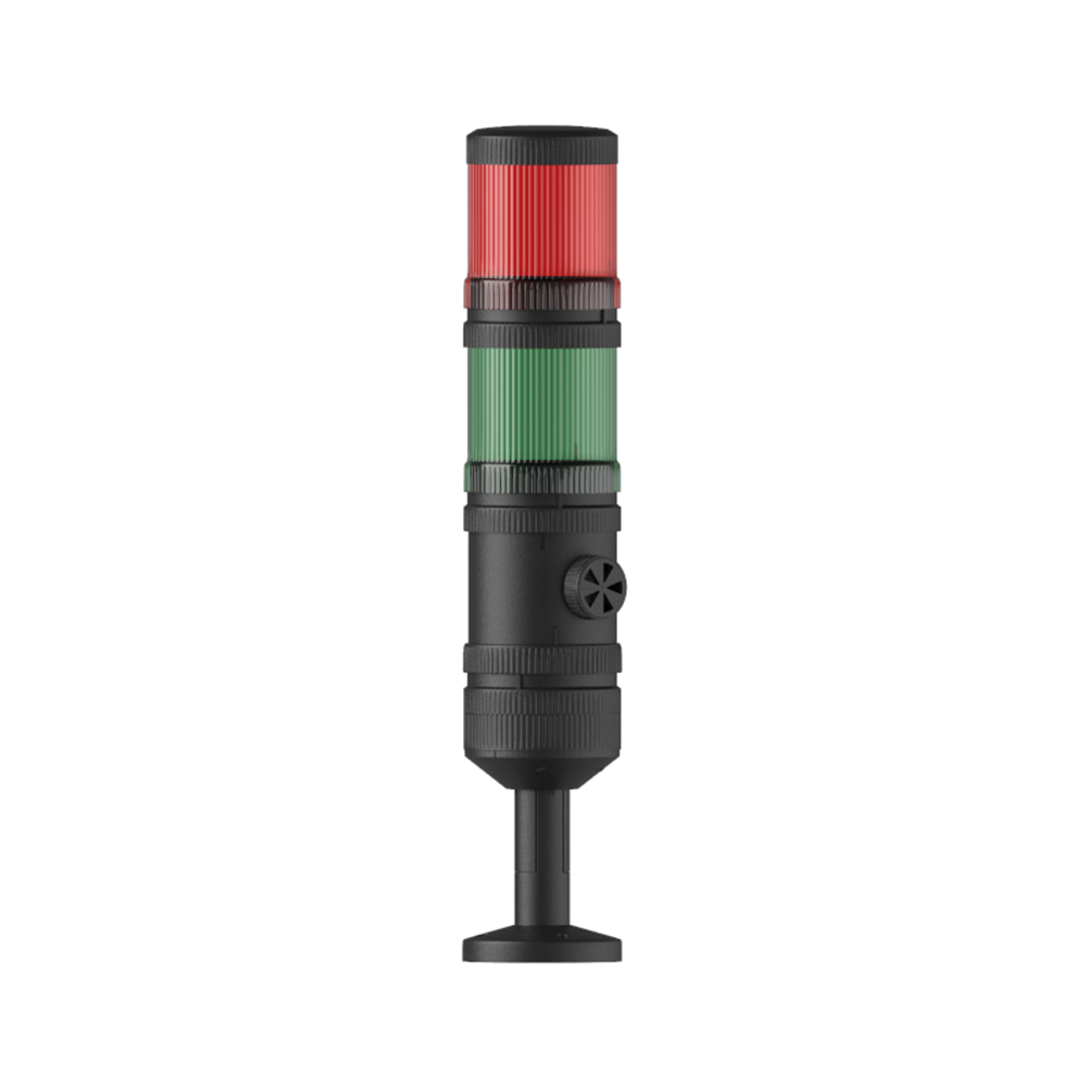 Ses Ayarlı İki Katlı LED ve Buzzer 95 dB (413-2LP)Sesli ve Işıklı Kolonlar