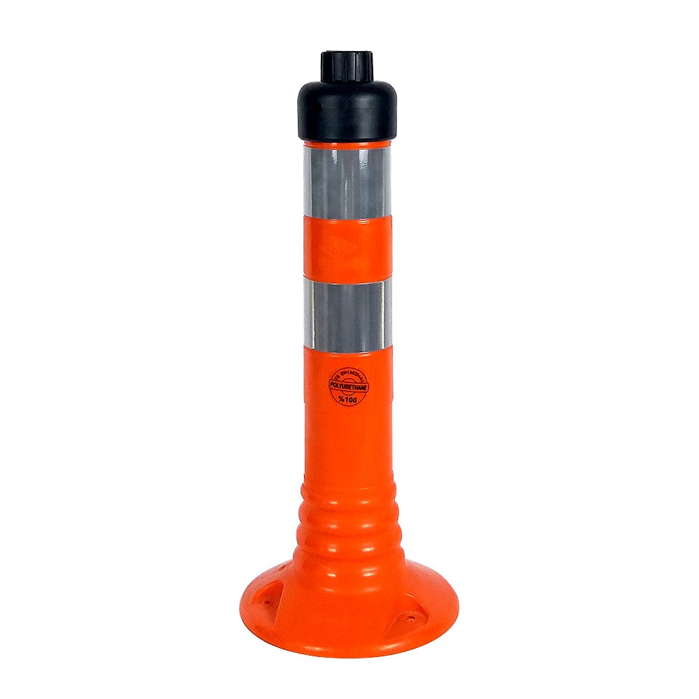 Solar Yuvarlak Flaşörlü Delinatör Seti TuruncuDelinatör Seti