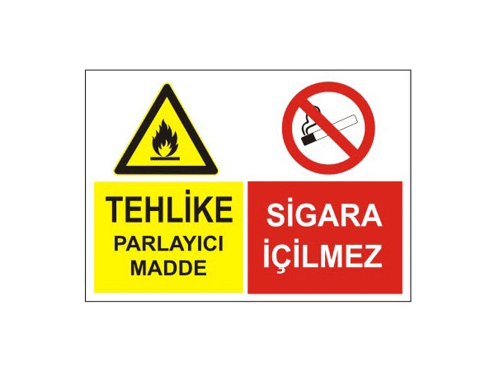 Tehlike Parlayıcı Madde Sigara İçilmez