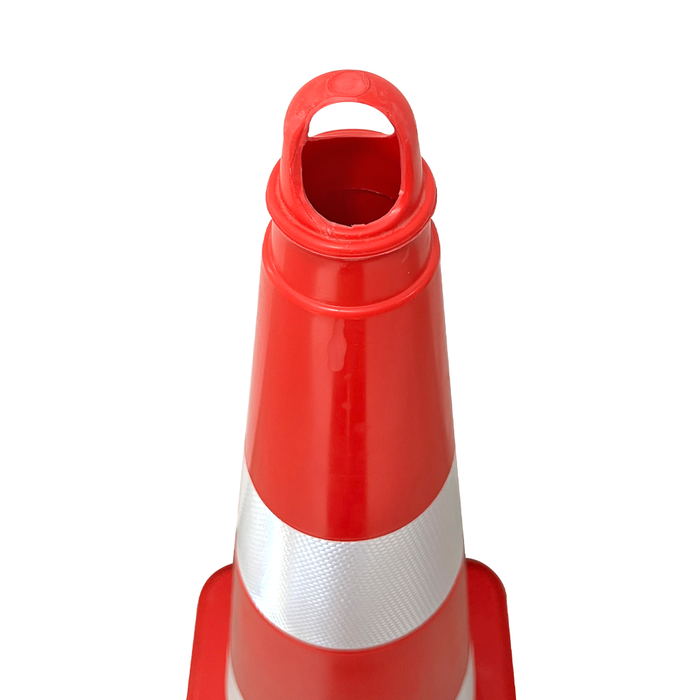 TPE Trafik Konisi 90 cm Çift Reflektifli Trafik DubasıTrafik Konisi PPC 50-60-75 cm