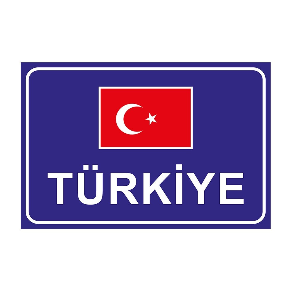 Türkiye Devlet Sınırı Levhası B-8aBilgi İşaretleri