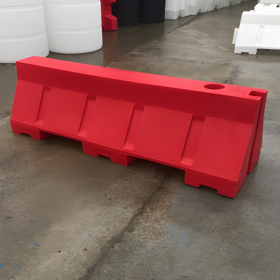 Yol Bariyeri Kırmızı 150 x 50 x 50 cmYol Su Bariyeri