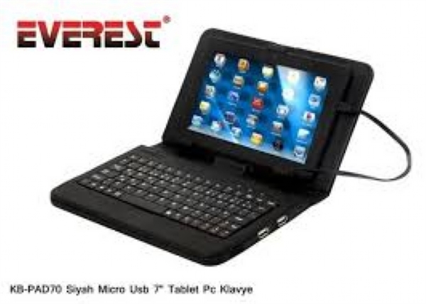 Everest KB-11 Siyah USB 7 Tablet Pc Klavye