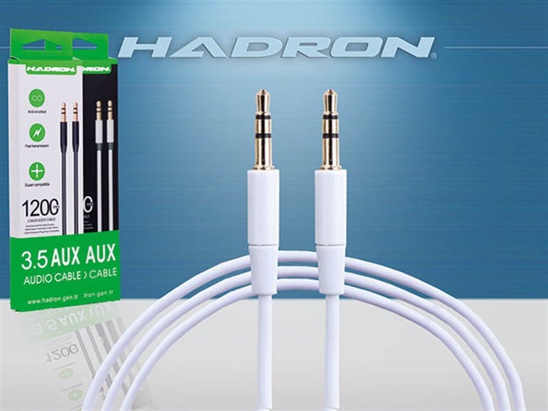 AUX KABLO 1.2M HD4308S SİYAH