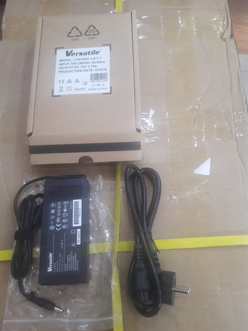 VERSATİLE LPA10HP 19V 4.74A 4.8*1.7 LAPTOP ADAPTÖRÜ