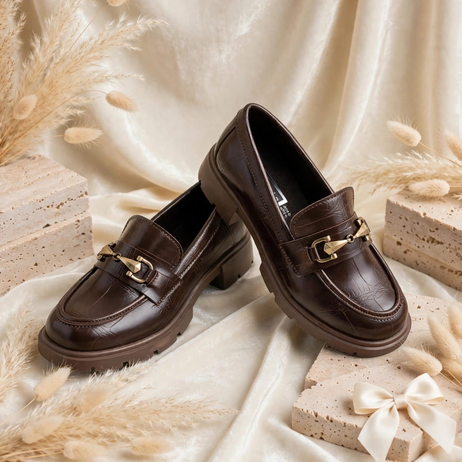 0071 LF27 KAHVE CROCO