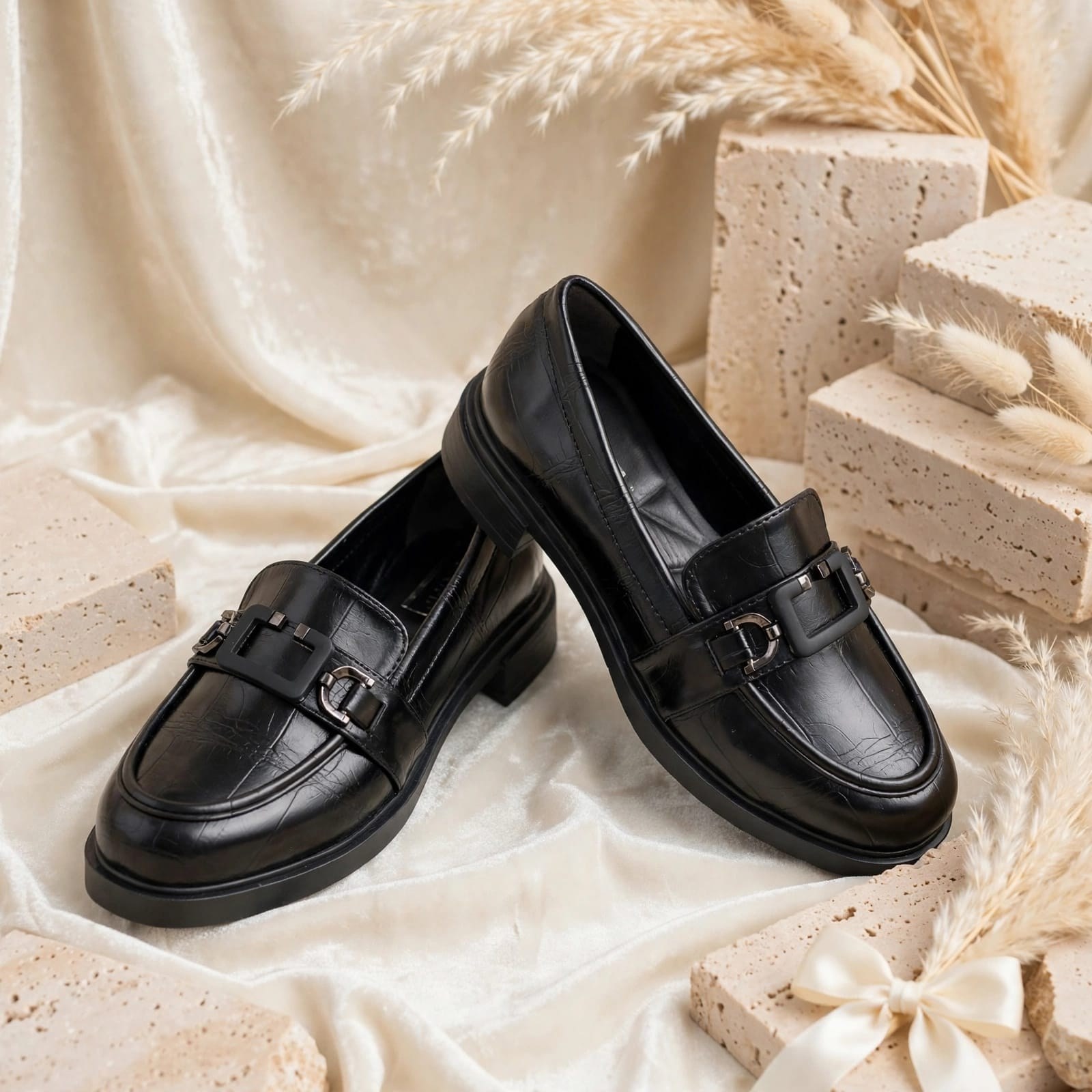 0087 014-405 SİYAH CROCO