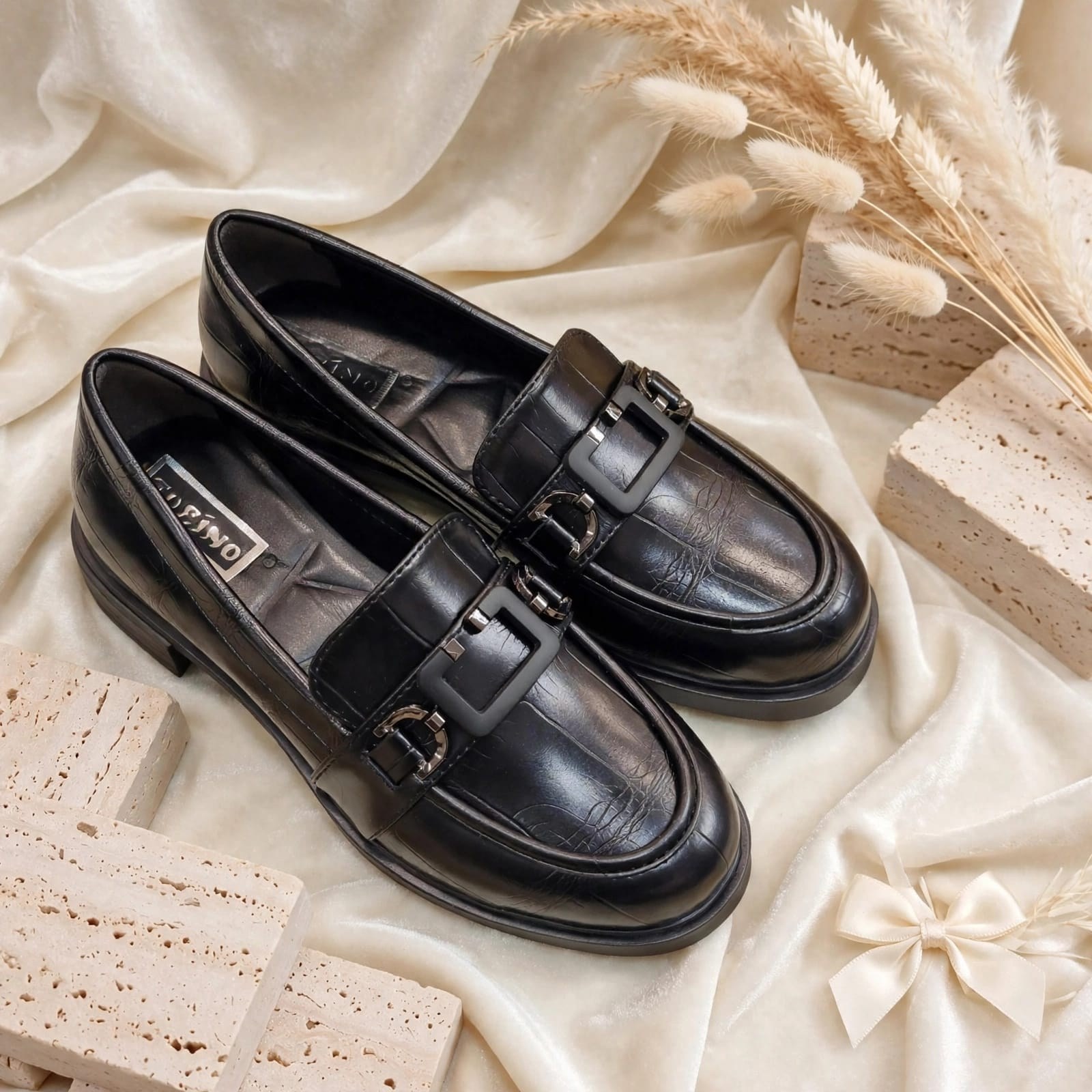 0087 014-405 SİYAH CROCO