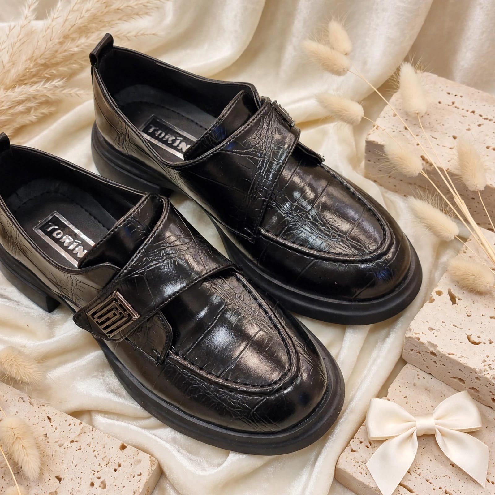0087 088-4096 SİYAH CROCO