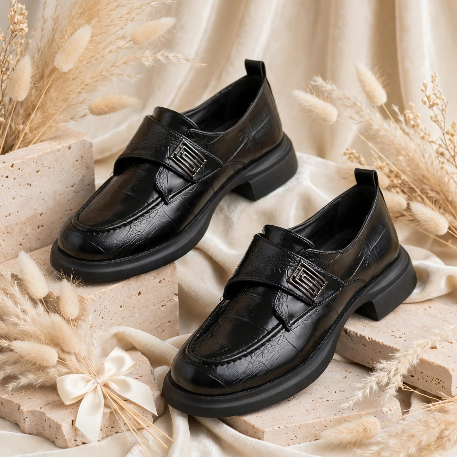 0087 088-4096 SİYAH CROCO