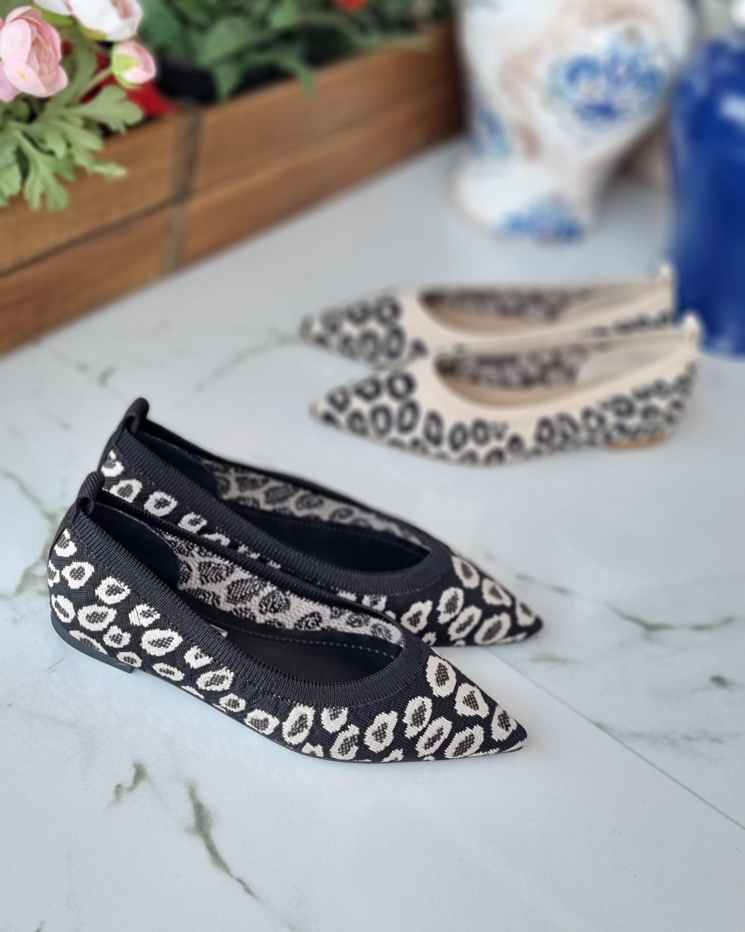 0087 128-184 SİYAH LEOPAR TRİKO