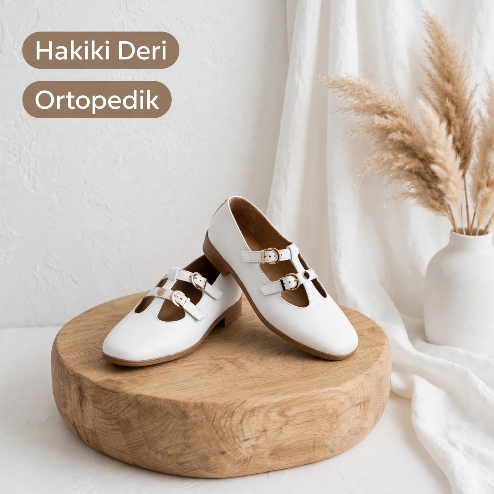 0184 1023 BEYAZ DERİ
