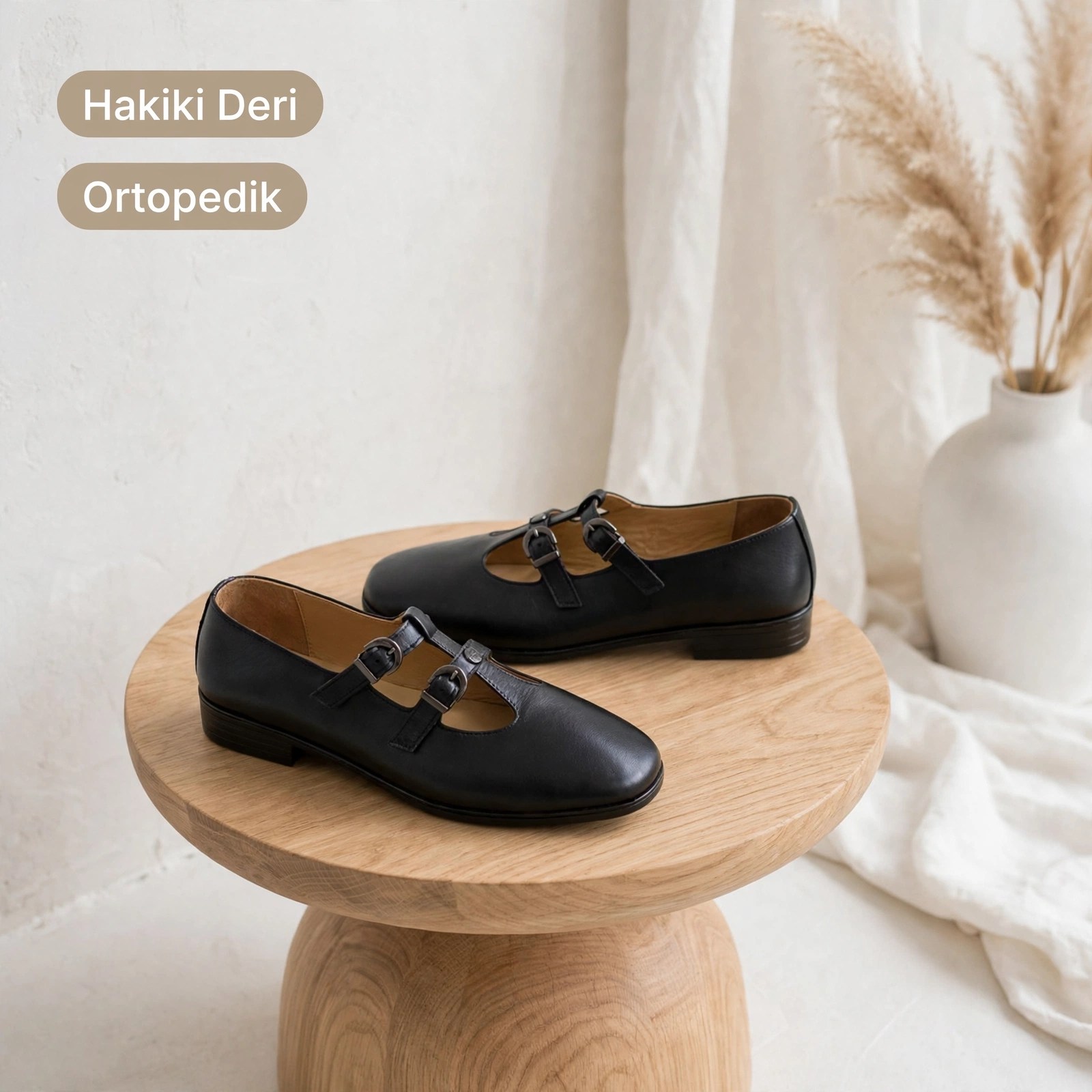 0184 1023 SİYAH DERİ