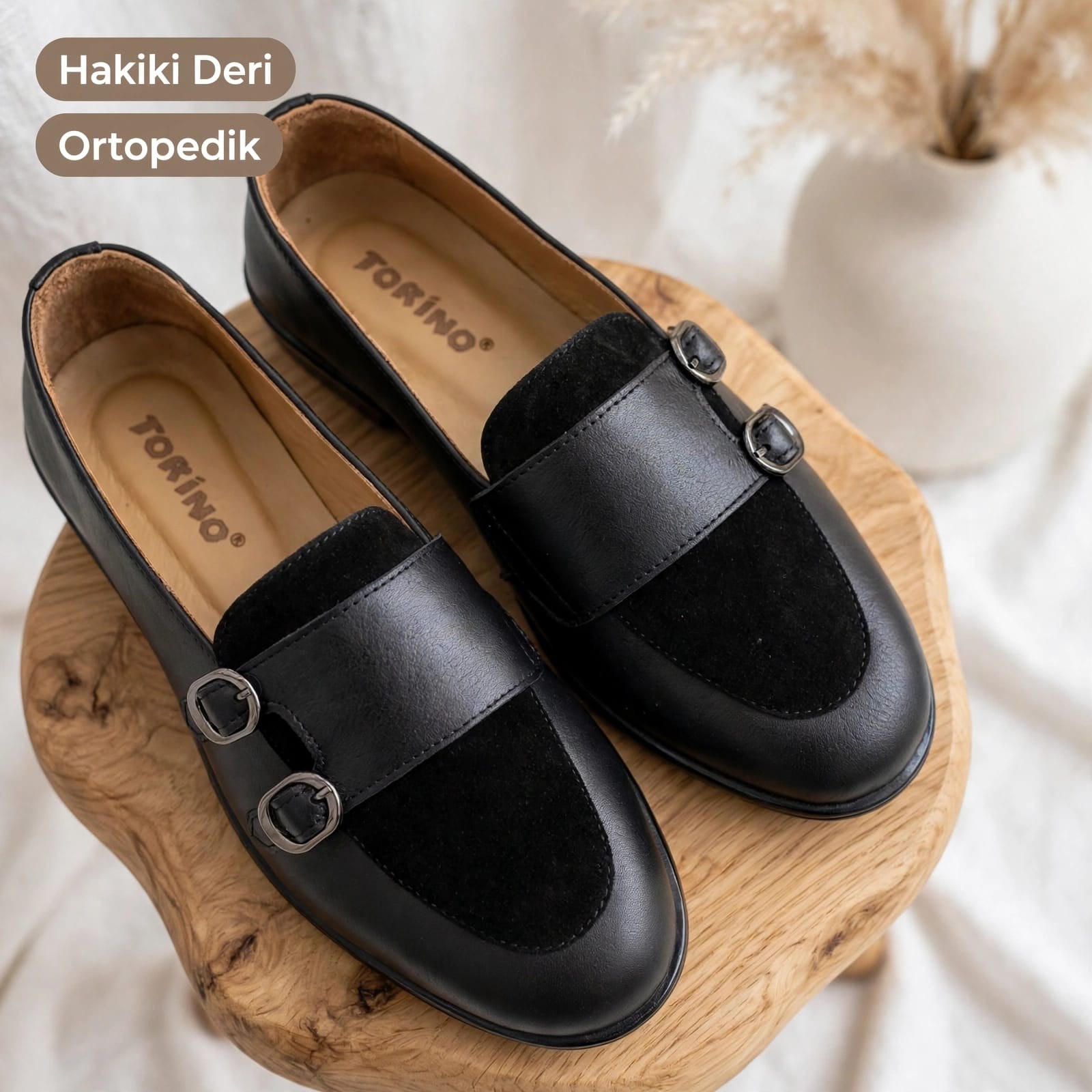 0184 114 SİYAH DERİ