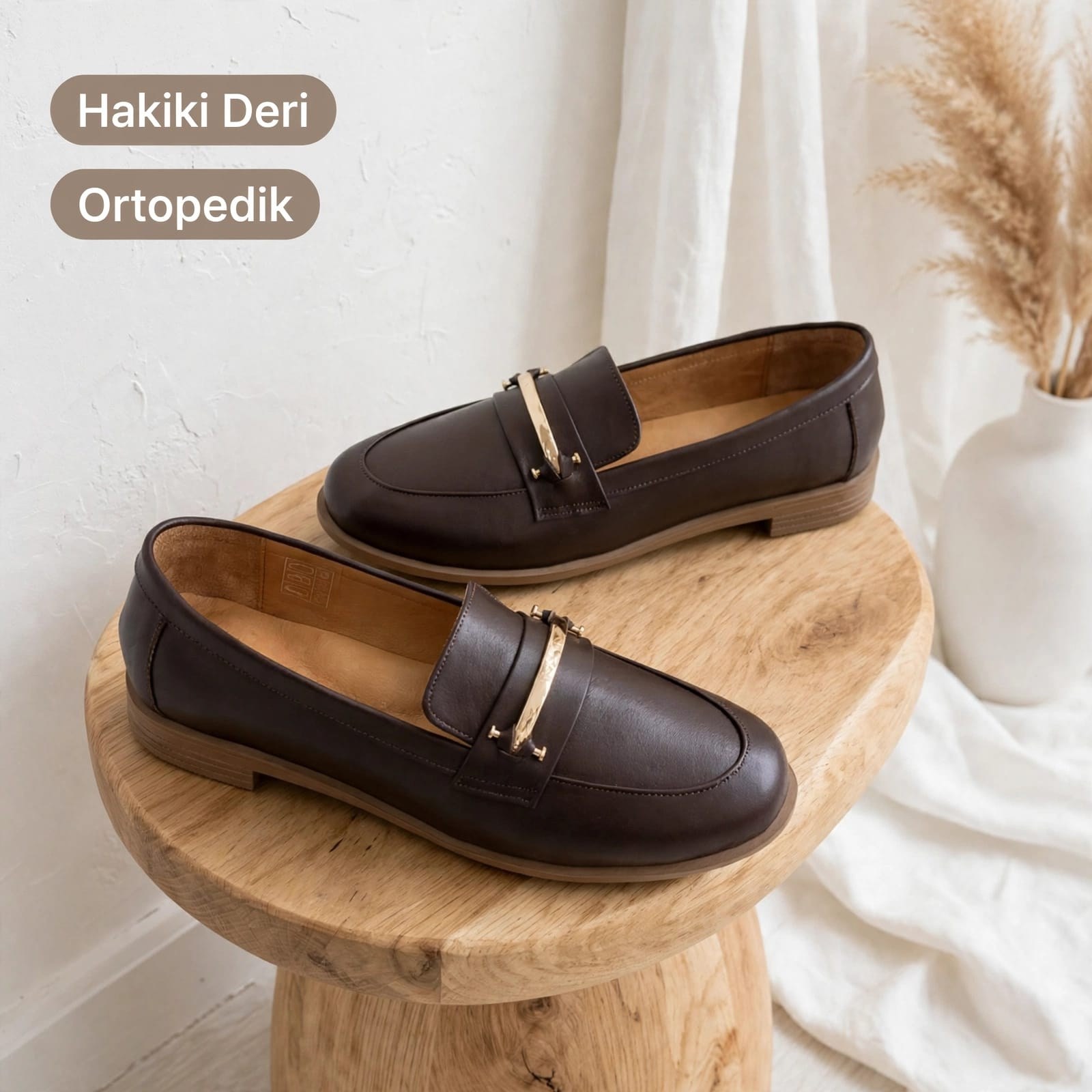 0217 1820 KAHVE DERİ