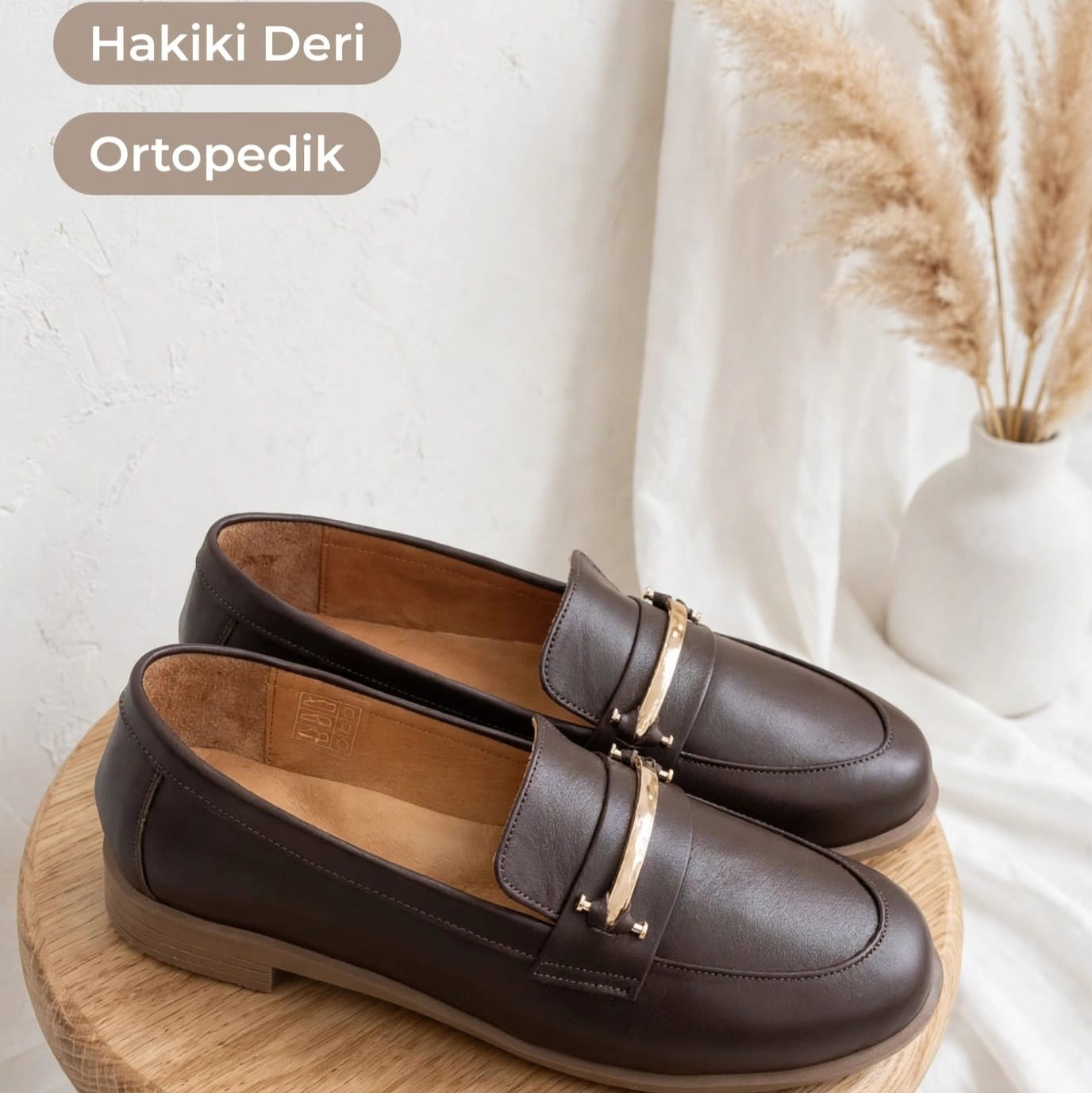 0217 1820 KAHVE DERİ
