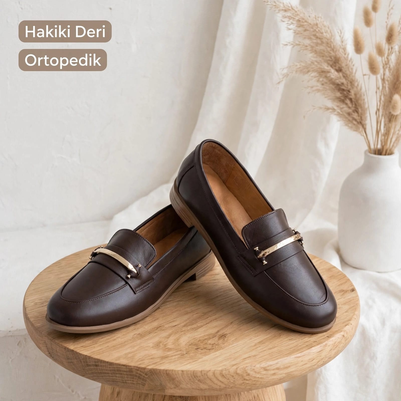 0217 1820 KAHVE DERİ