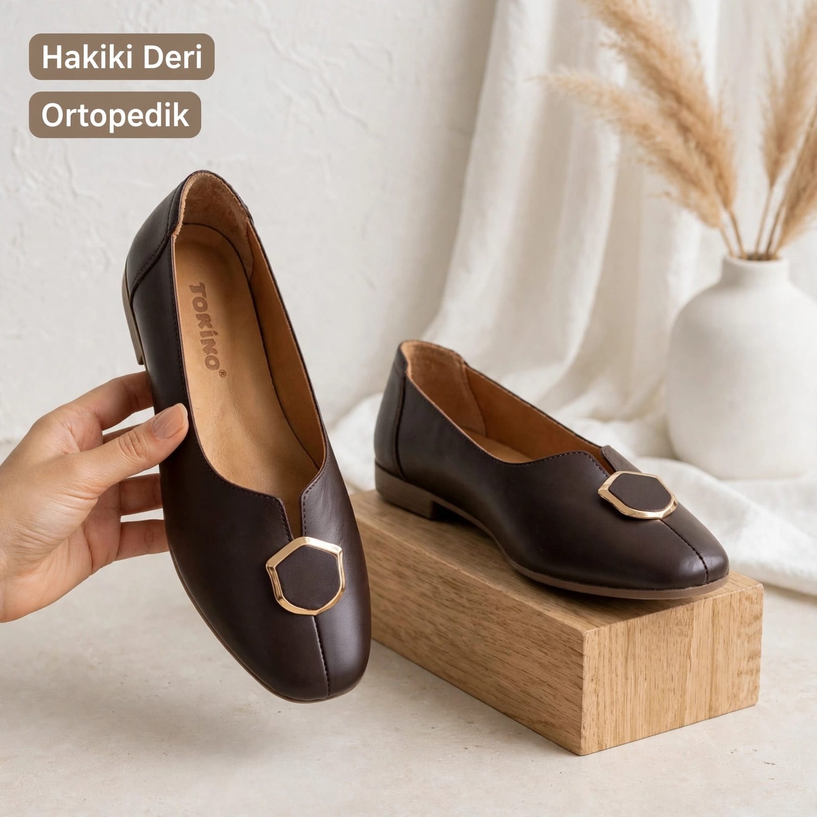 0217 5033 KAHVE DERİ