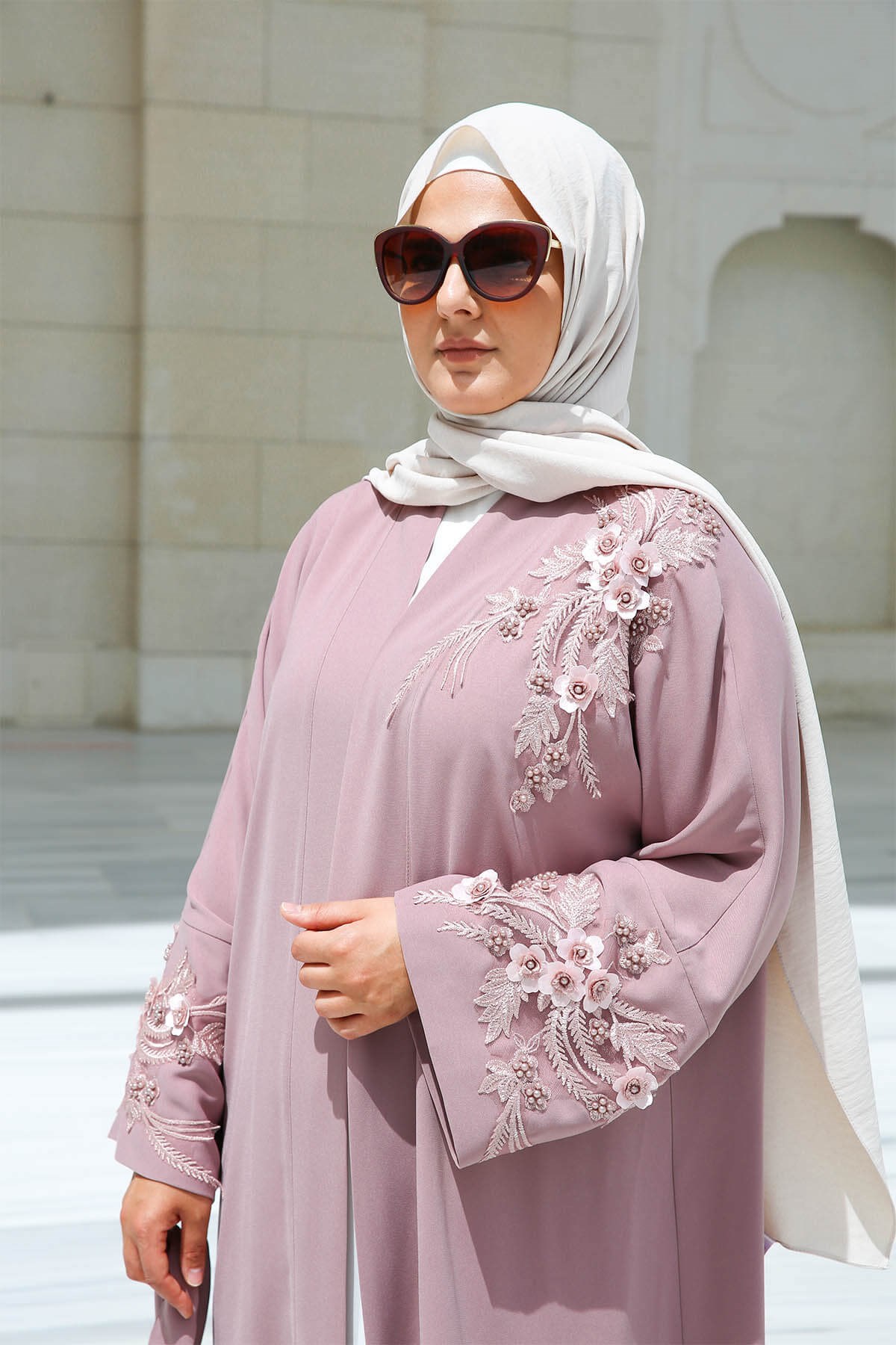 ABAYA DELUXE ROSE