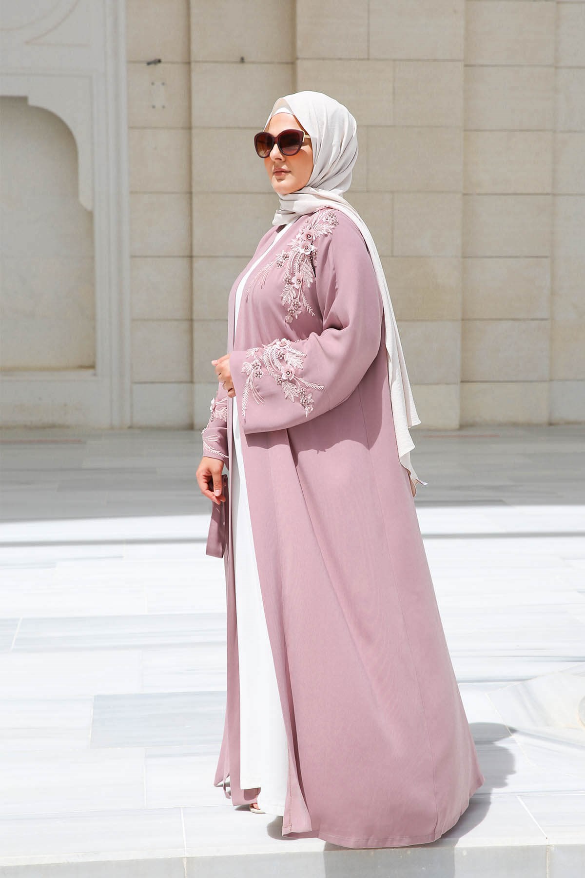 ABAYA DELUXE ROSE