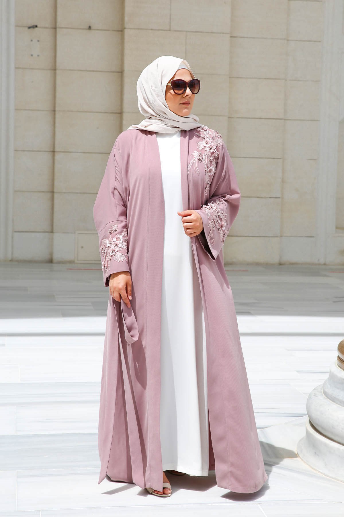 ABAYA DELUXE ROSE