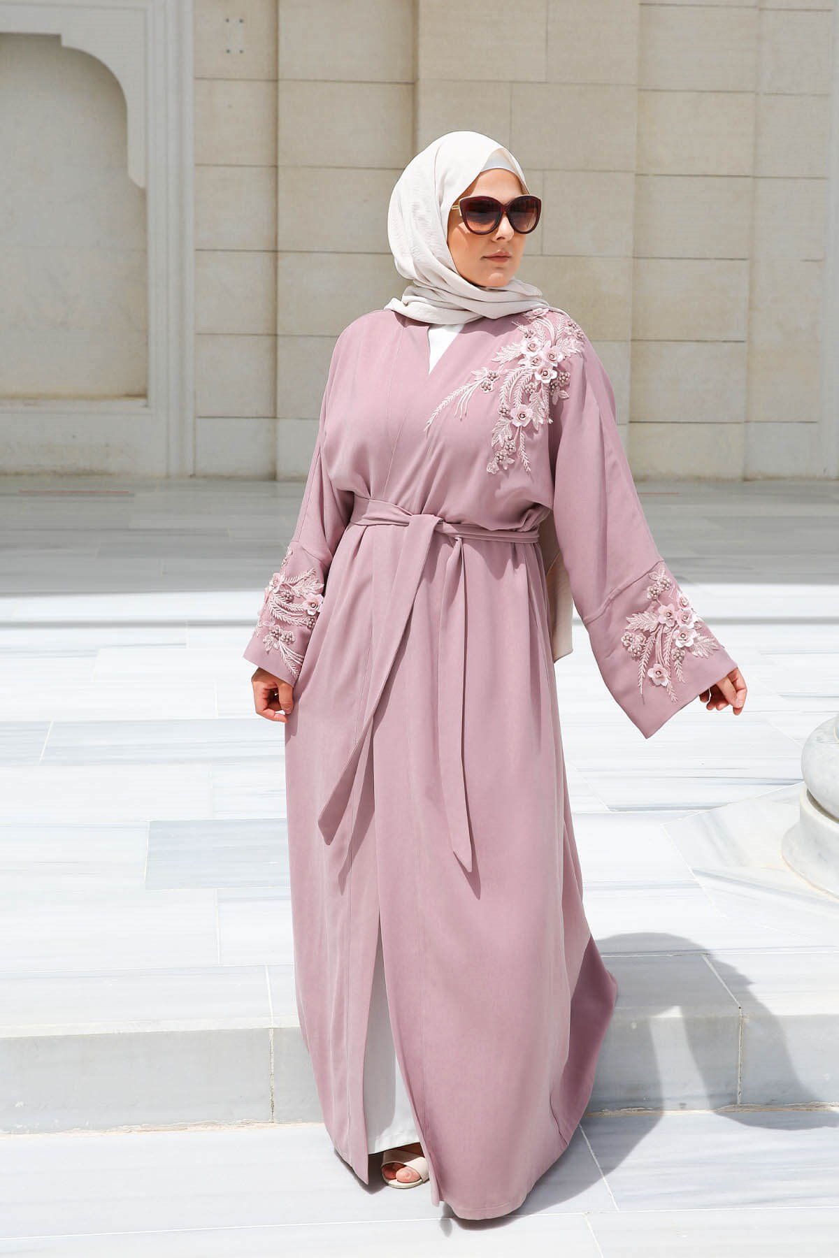ABAYA DELUXE ROSE