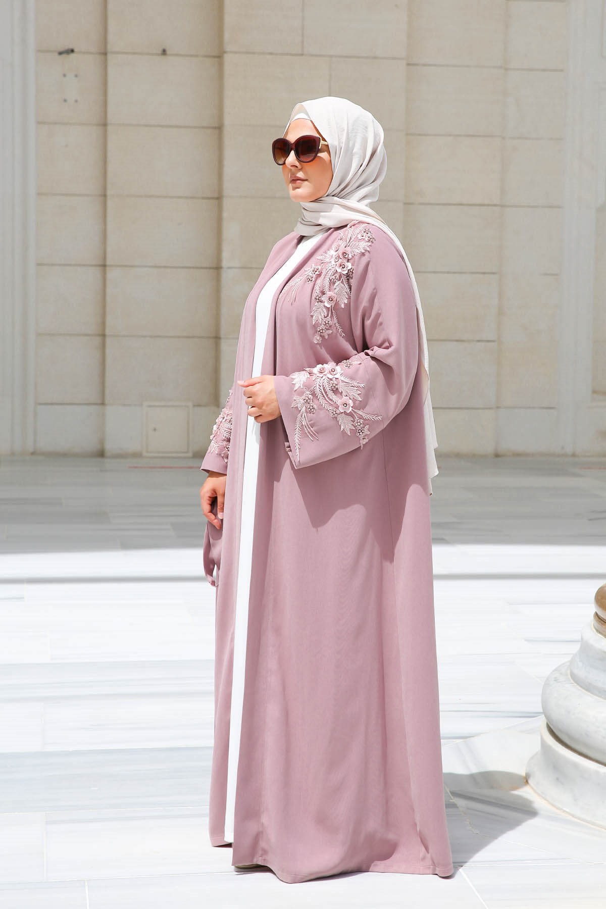 ABAYA DELUXE ROSE