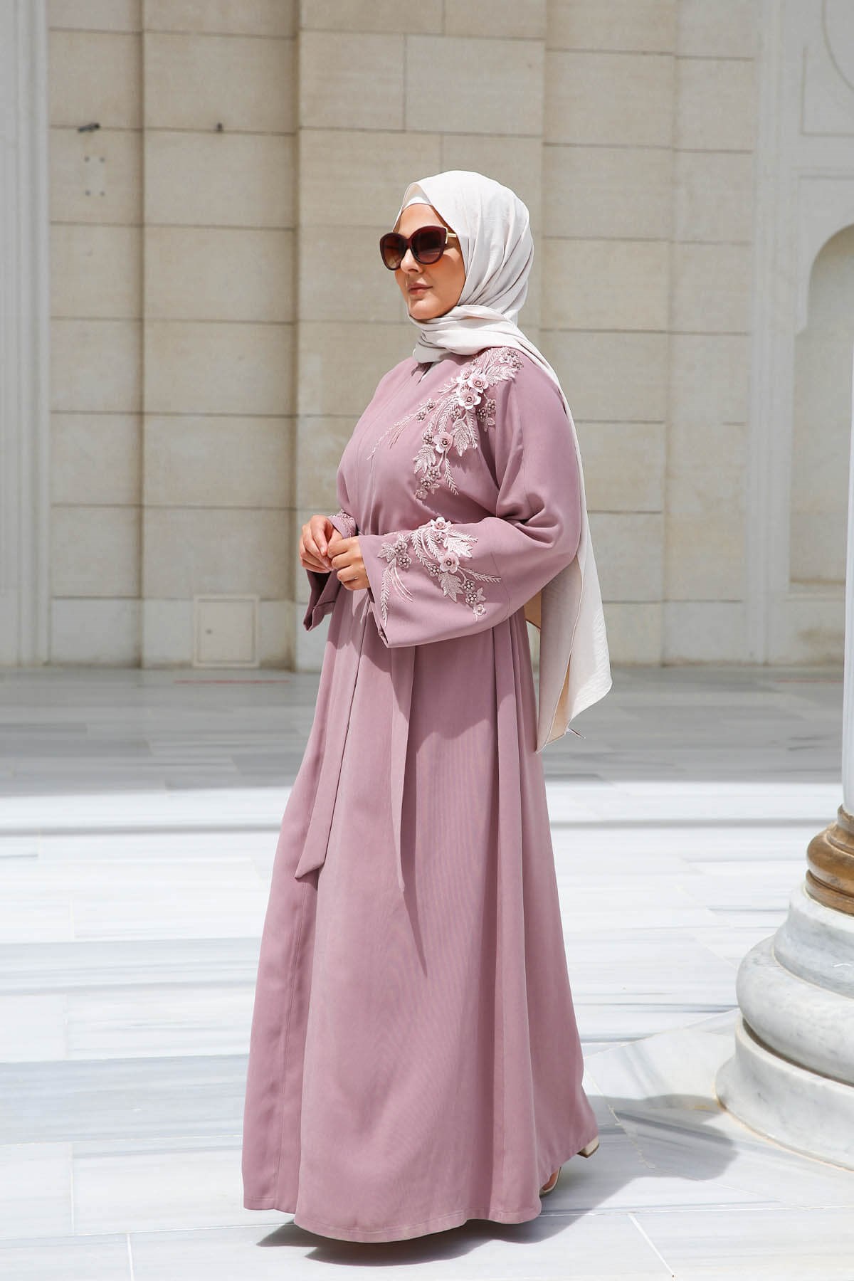 ABAYA DELUXE ROSE