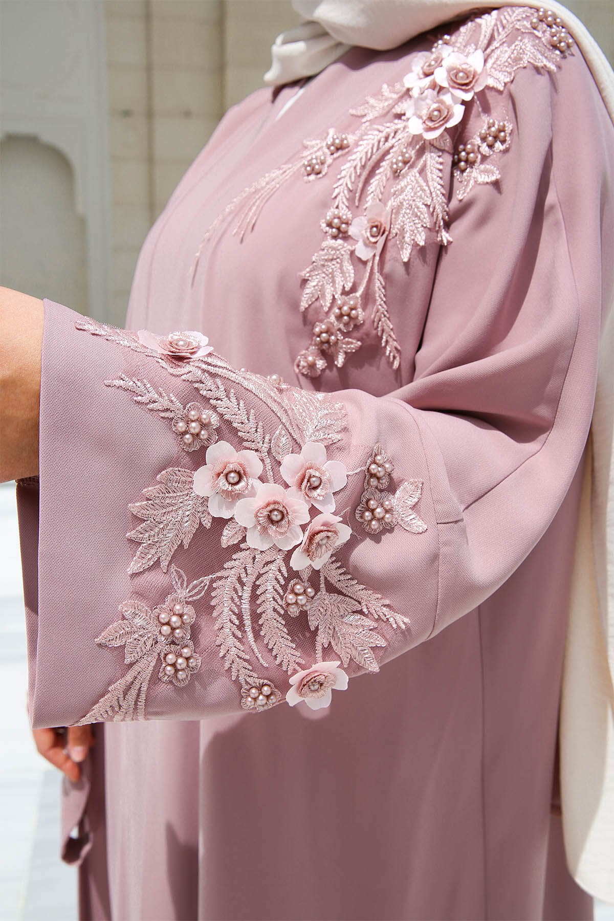 ABAYA DELUXE ROSE
