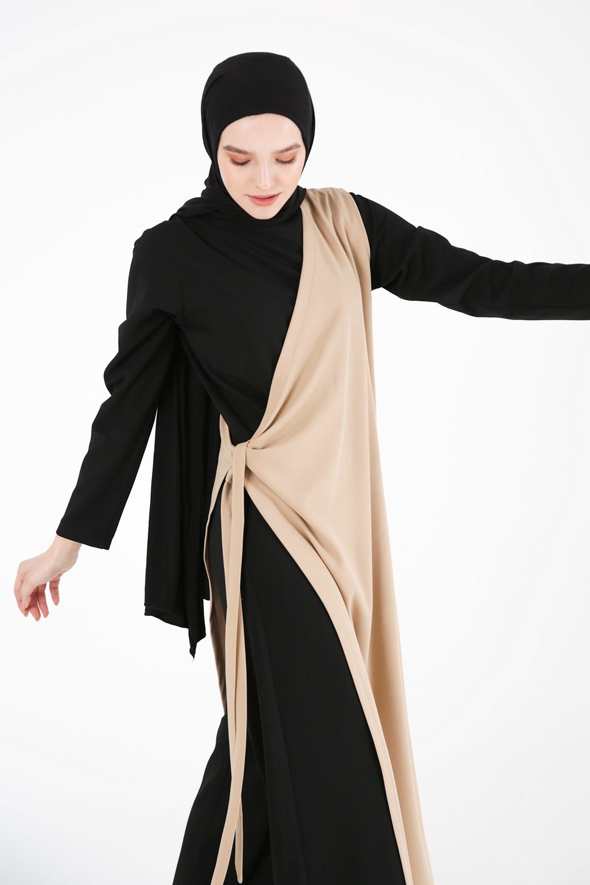 COMBI DY BI-COLOR BLACK&NUDE
