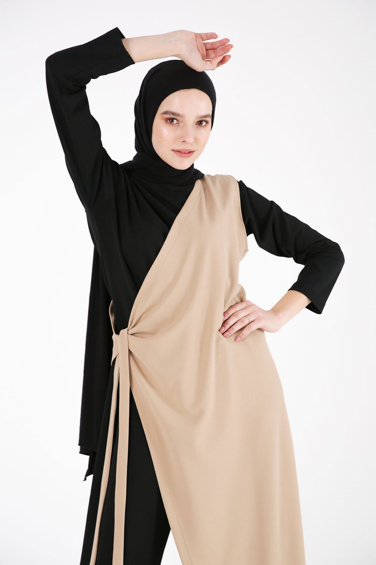 COMBI DY BI-COLOR BLACK&NUDE