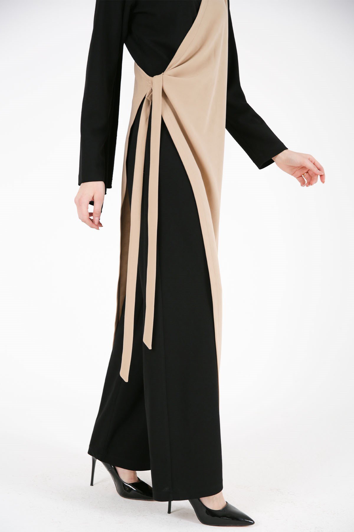 COMBI DY BI-COLOR BLACK&NUDE