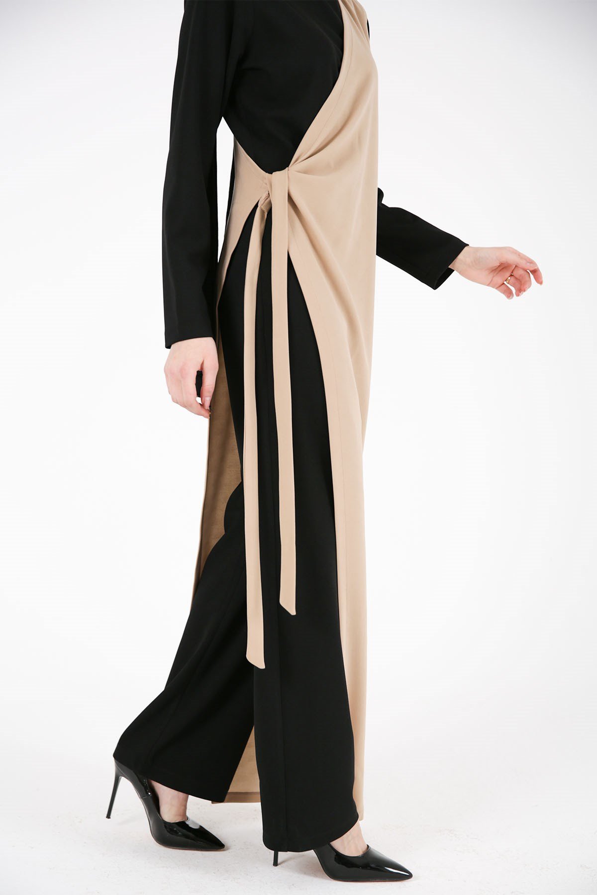 COMBI DY BI-COLOR BLACK&NUDE