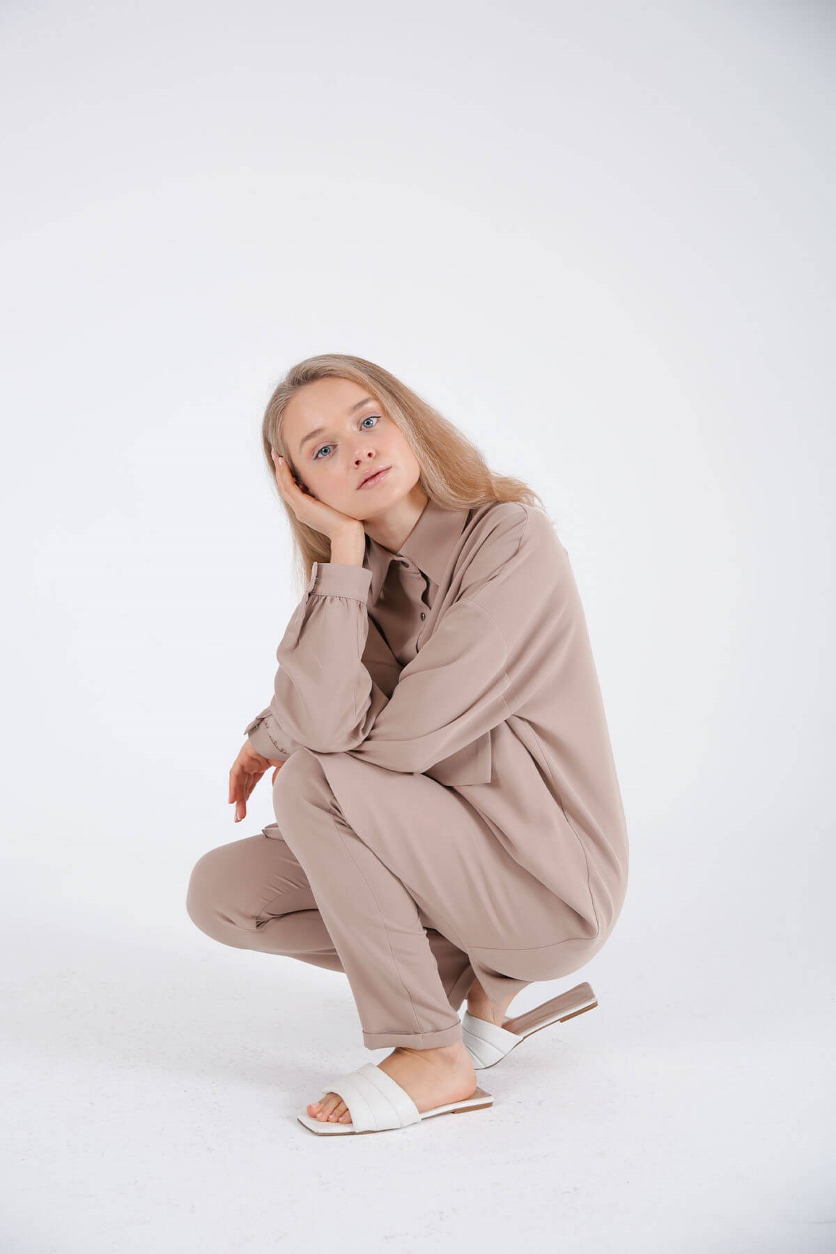 ENSEMBLE 2 PIÈCES TAUPE