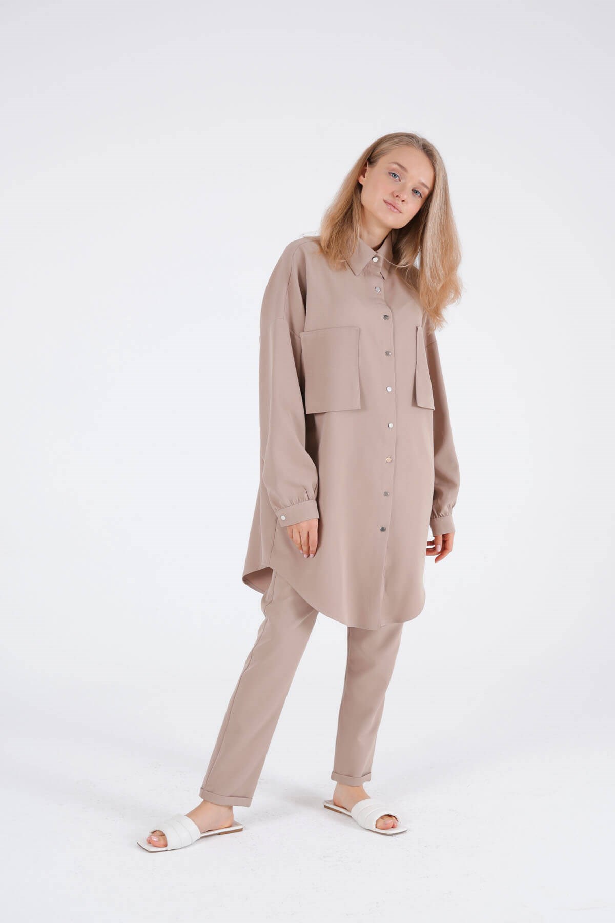 ENSEMBLE 2 PIÈCES TAUPE