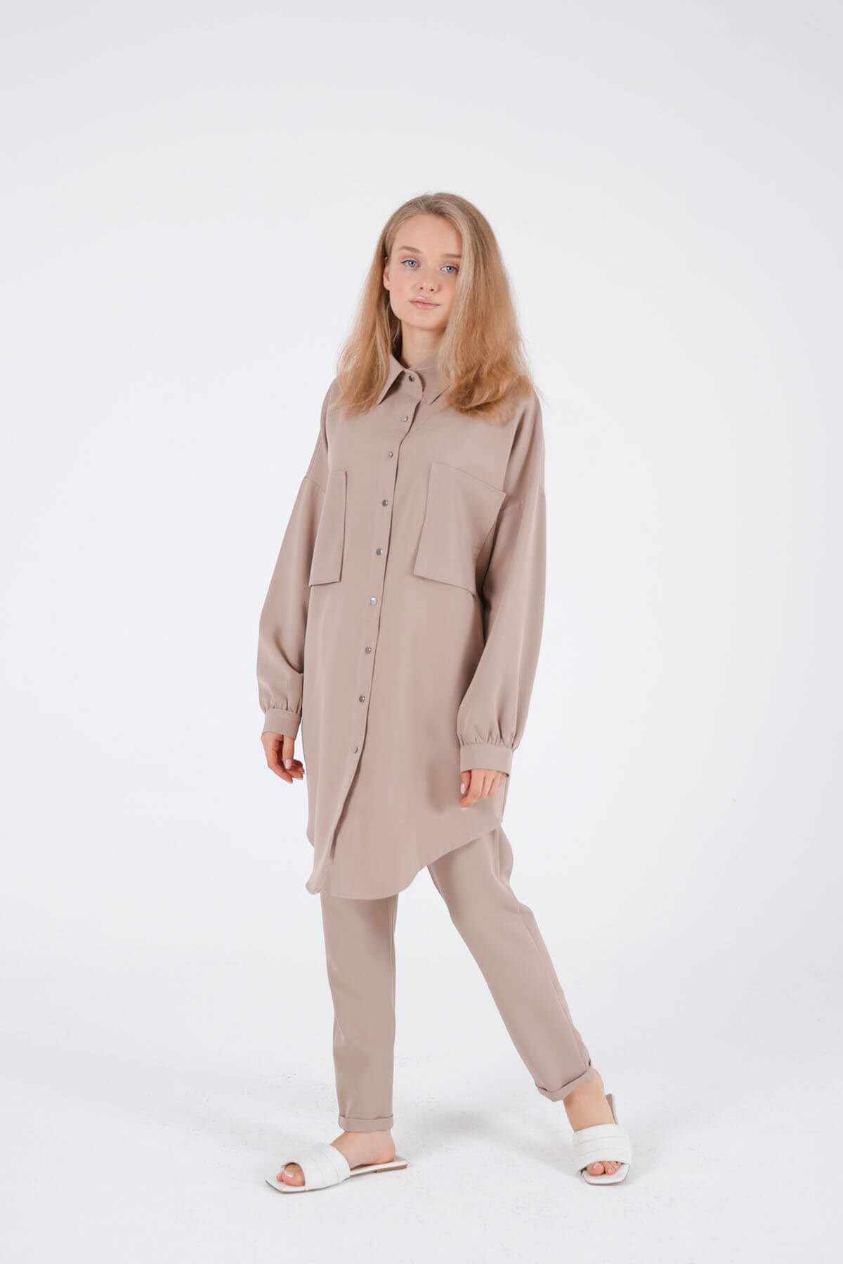 ENSEMBLE 2 PIÈCES TAUPE