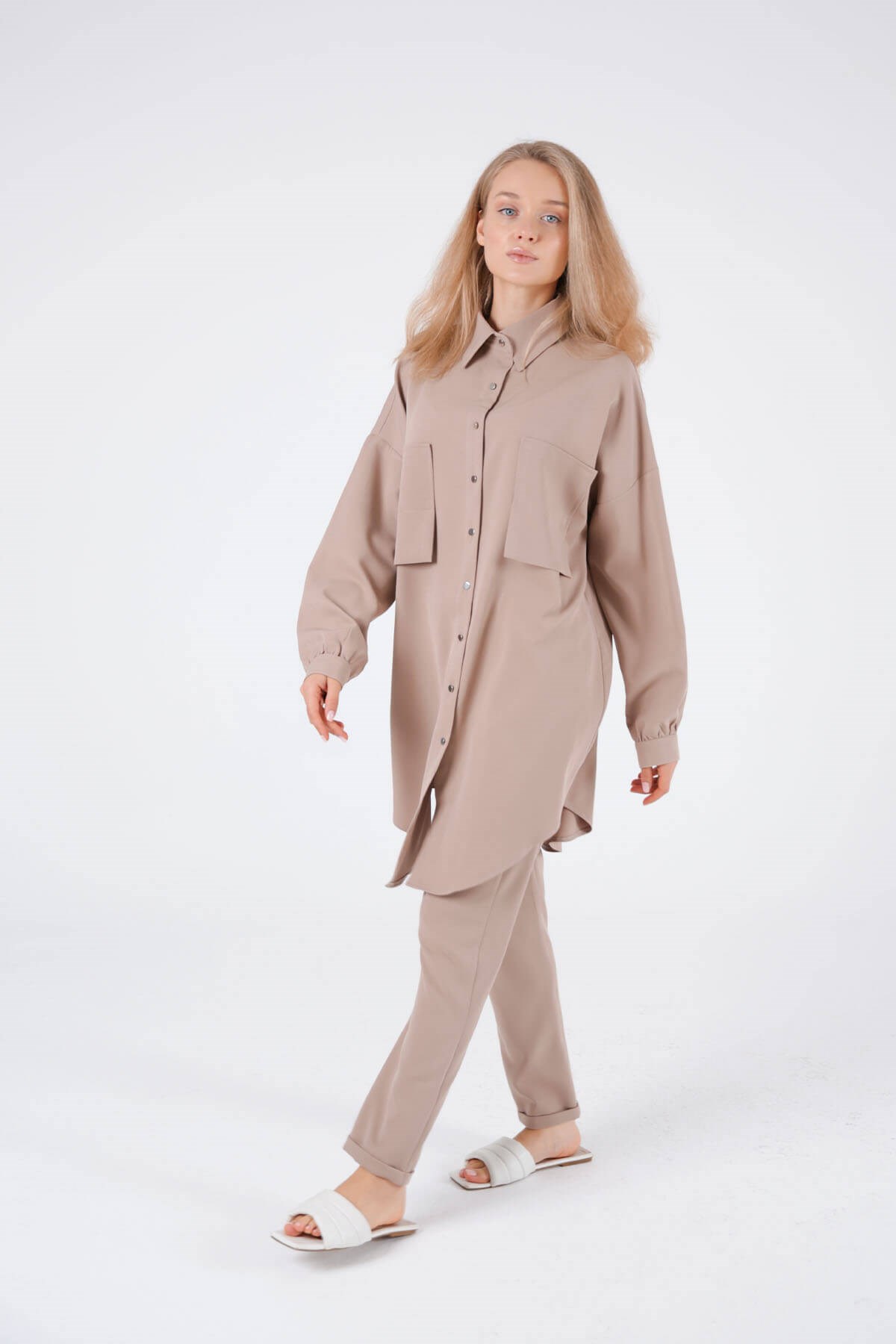ENSEMBLE 2 PIÈCES TAUPE