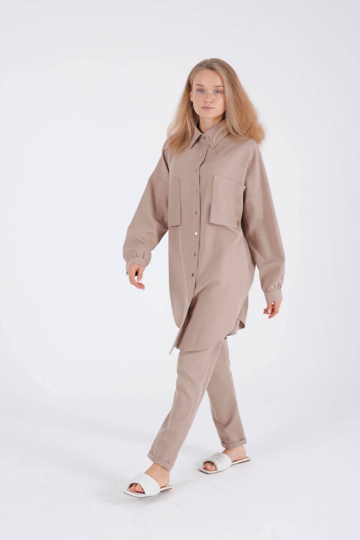 ENSEMBLE 2 PIÈCES TAUPE