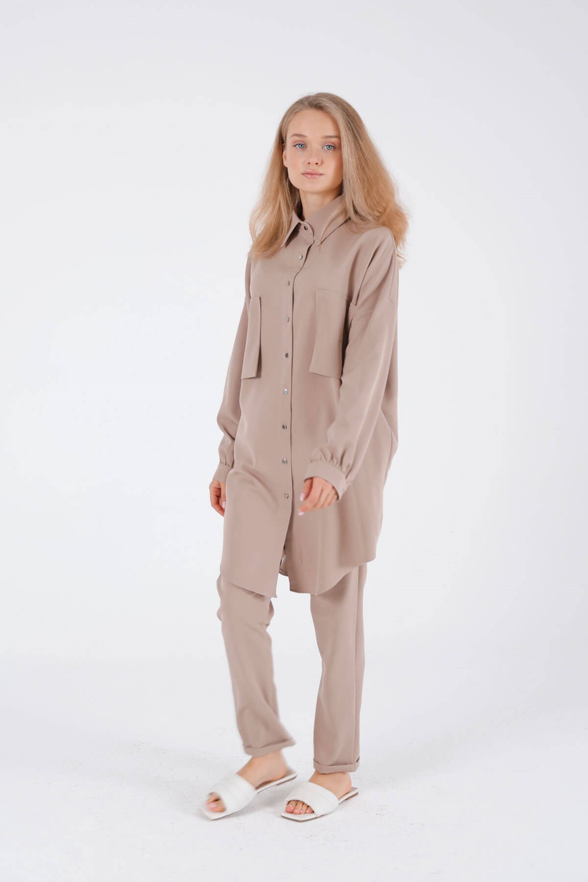 ENSEMBLE 2 PIÈCES TAUPE