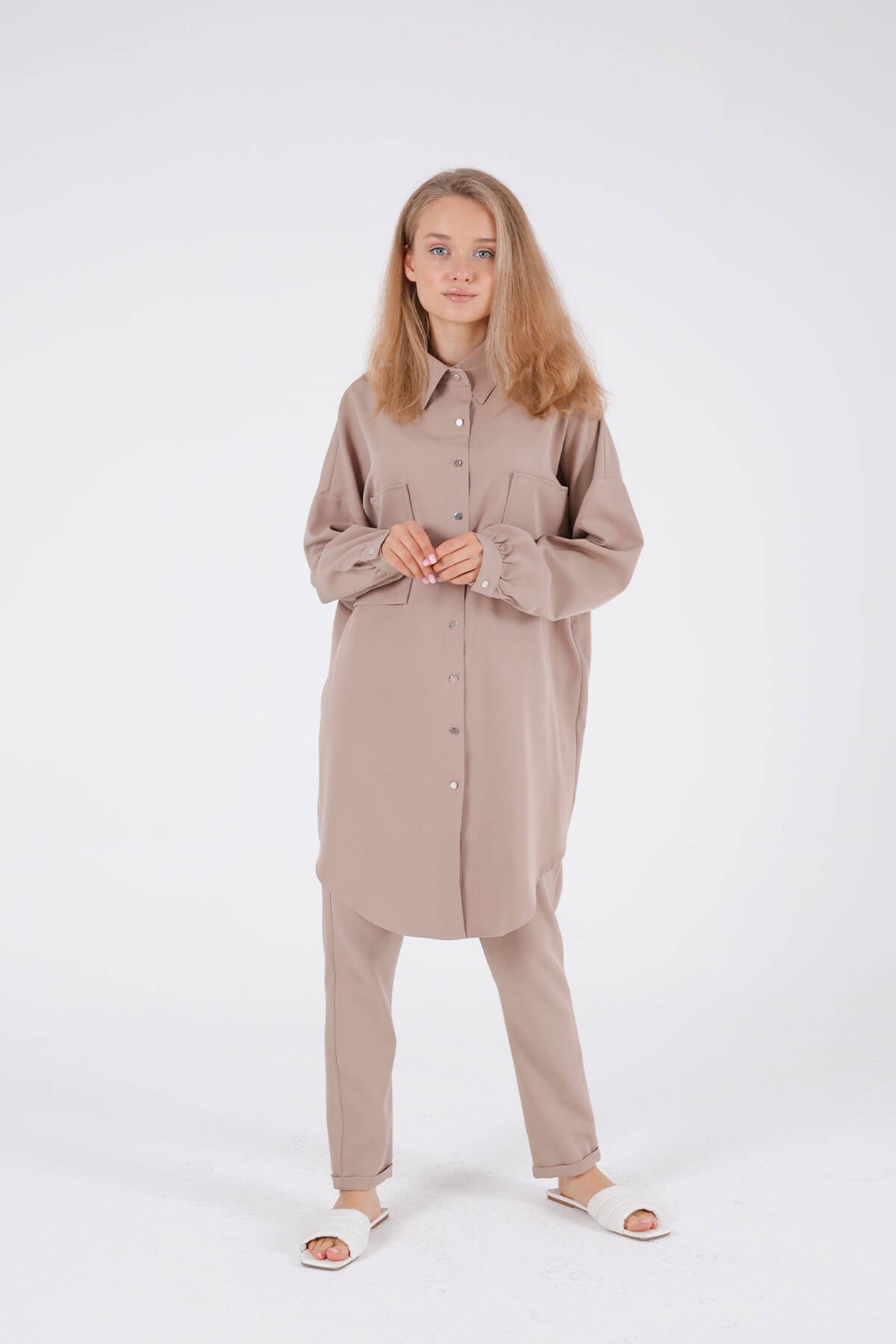 ENSEMBLE 2 PIÈCES TAUPE