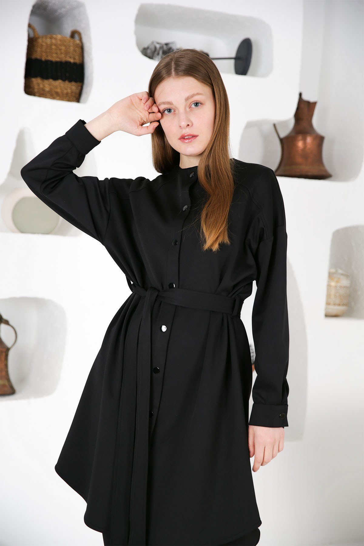 ENSEMBLE CHIC DÉCONTRACTÉ NOIR