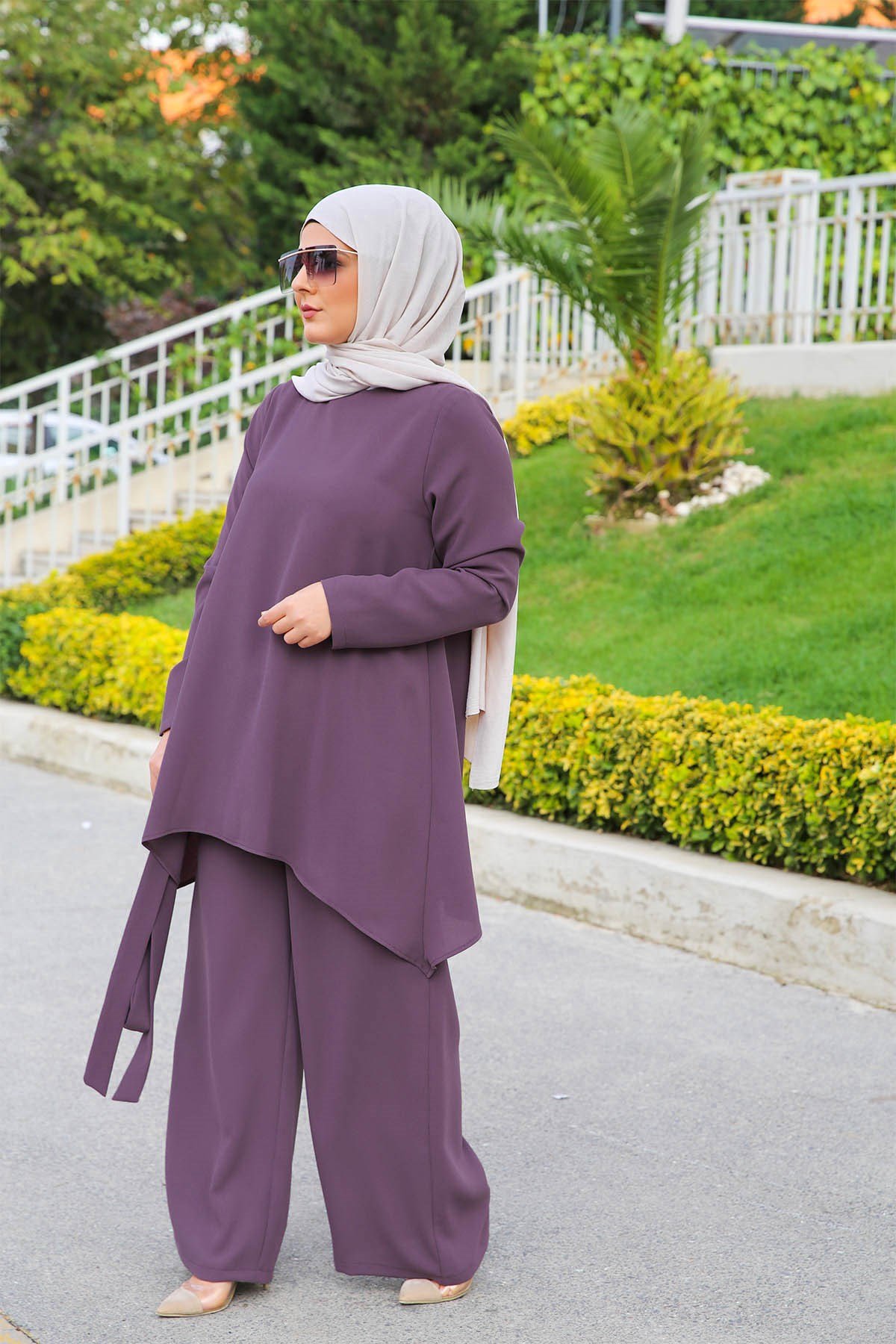 ENSEMBLE MODESTY MAUVE