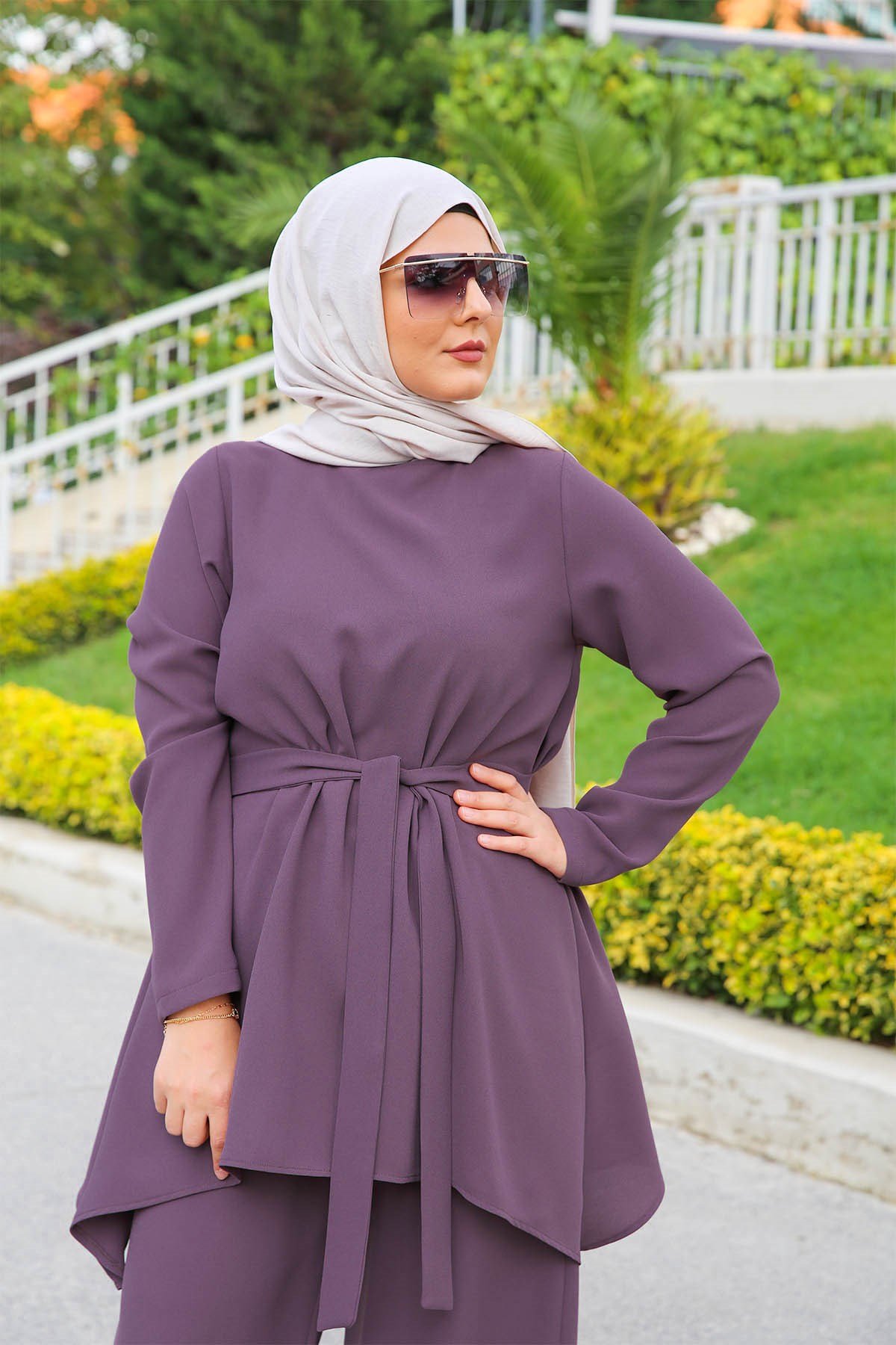 ENSEMBLE MODESTY MAUVE