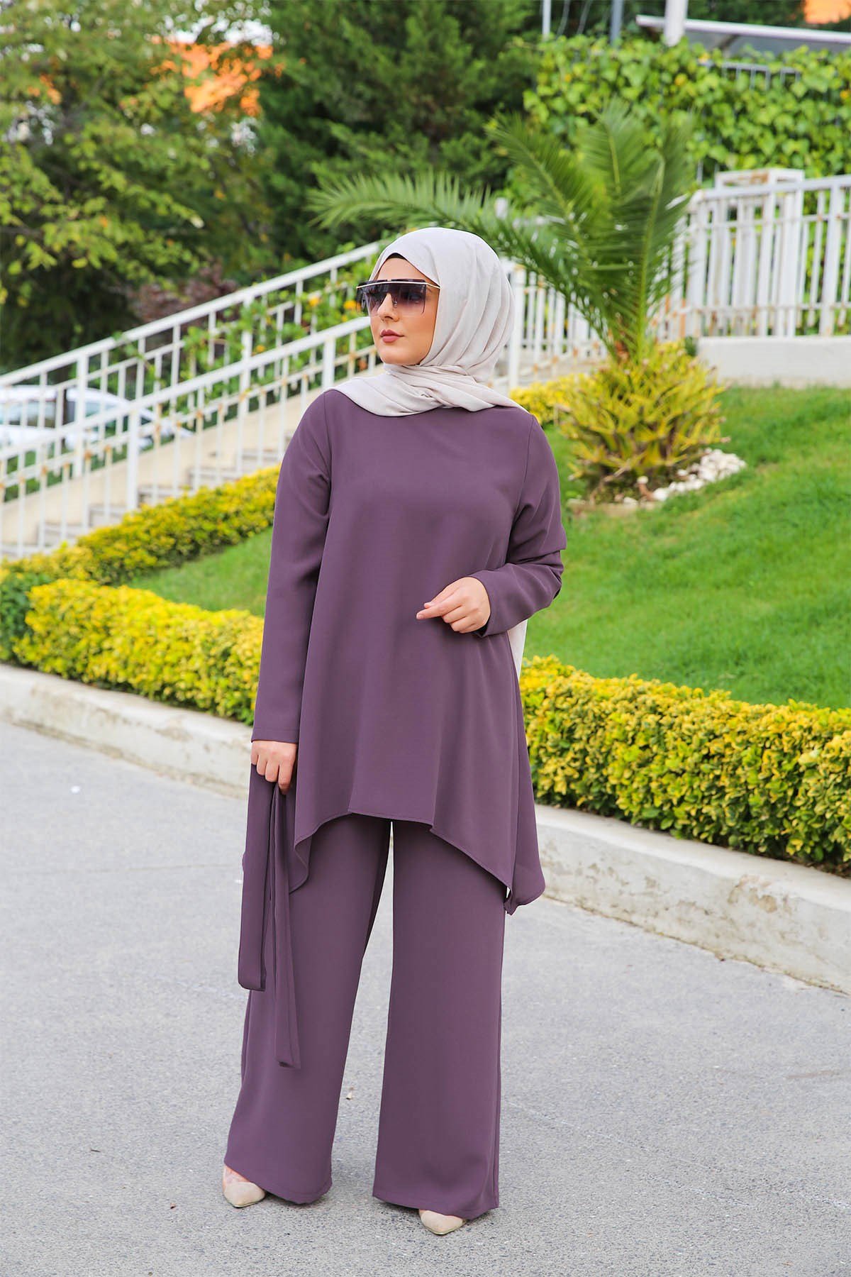 ENSEMBLE MODESTY MAUVE