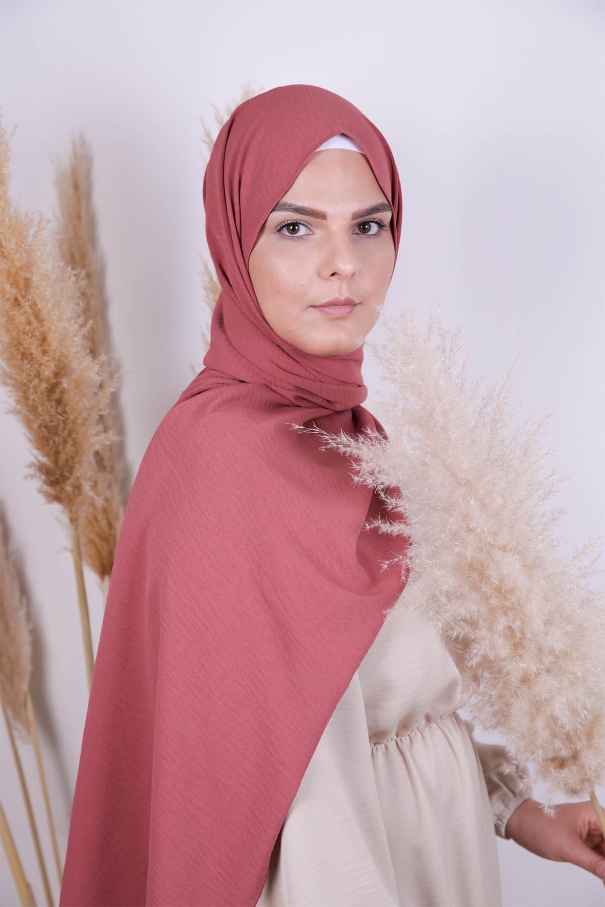 HIJAB FRESH VIEUX ROSE