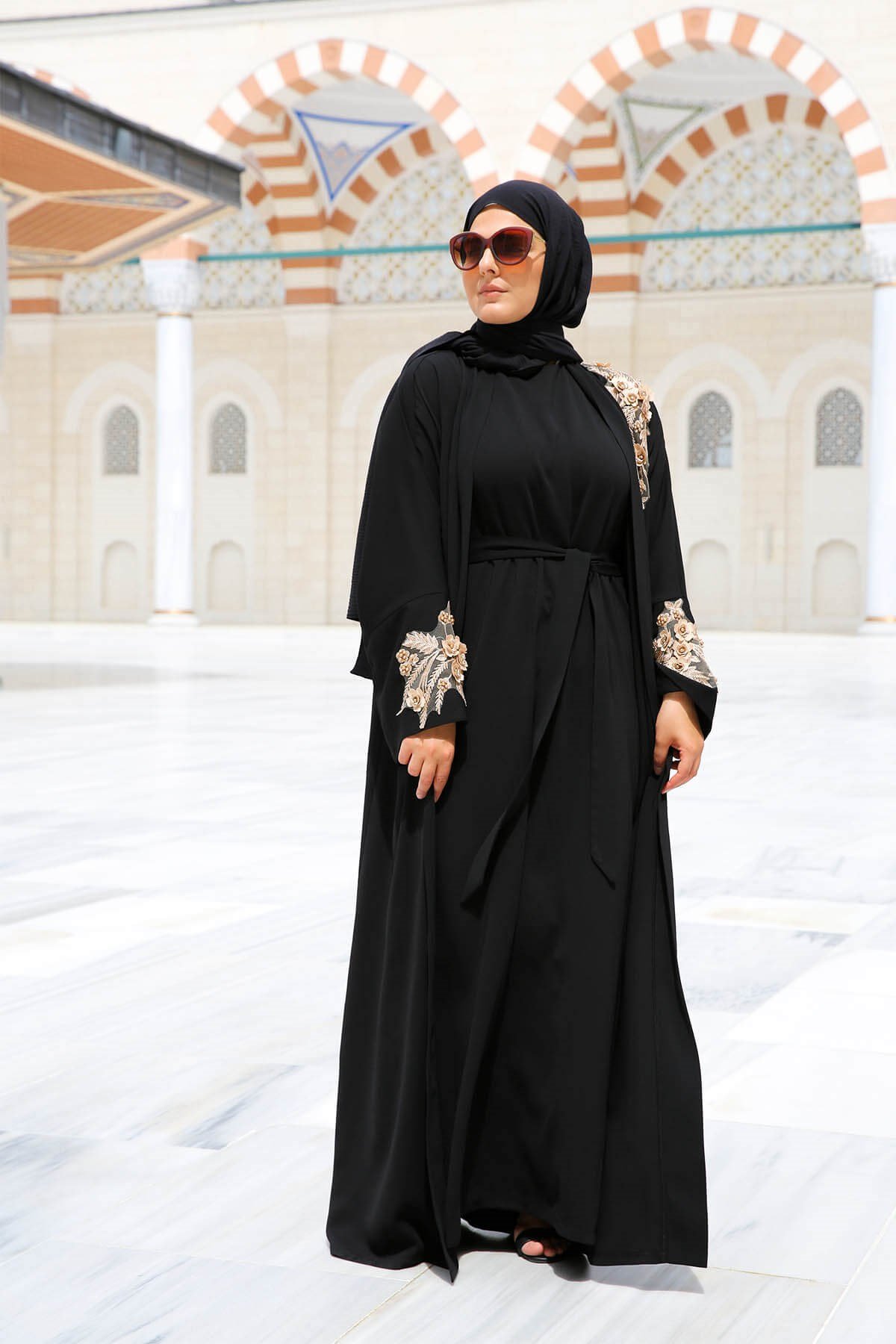 ROBE SOUS ABAYA NOIR