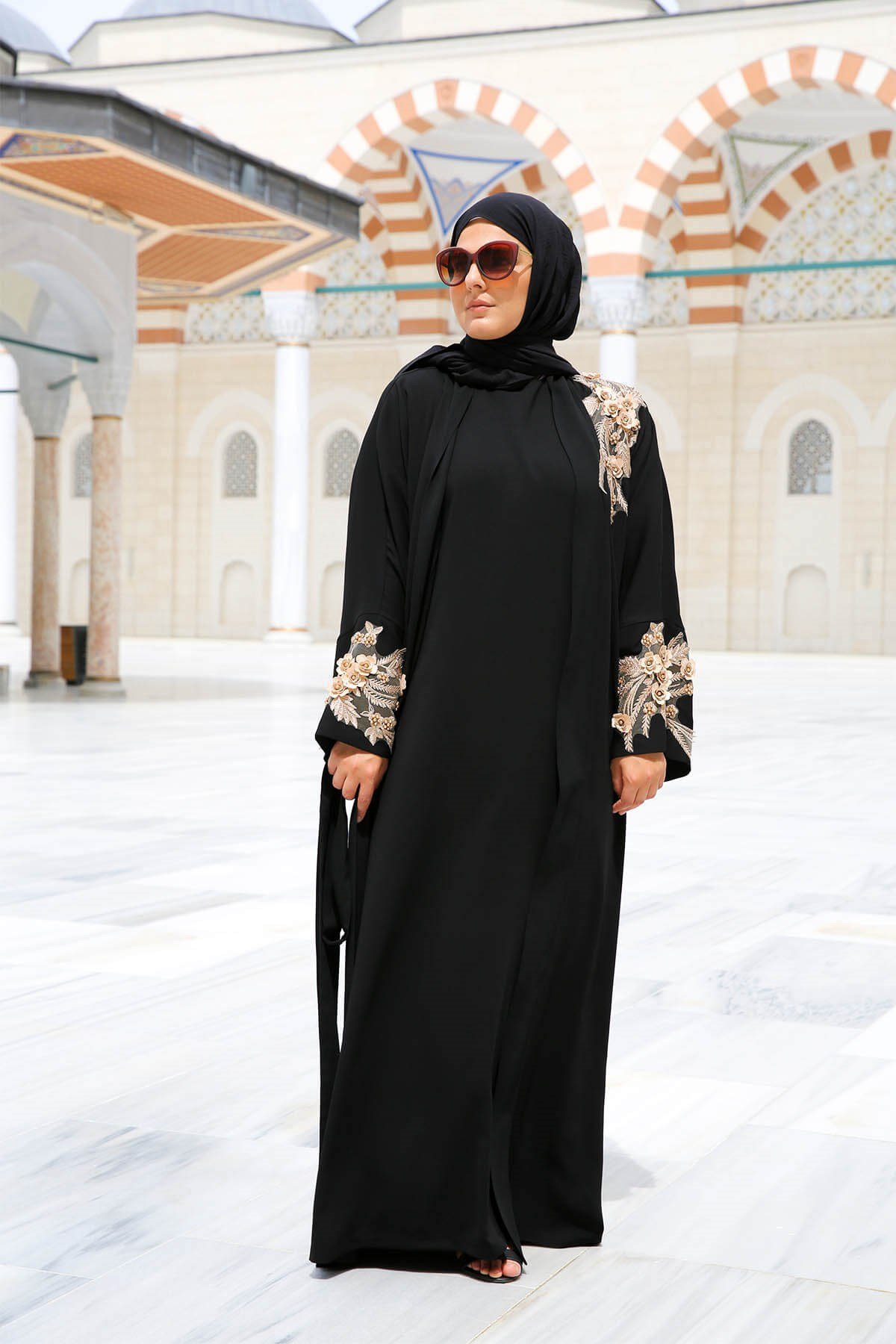 ROBE SOUS ABAYA NOIR