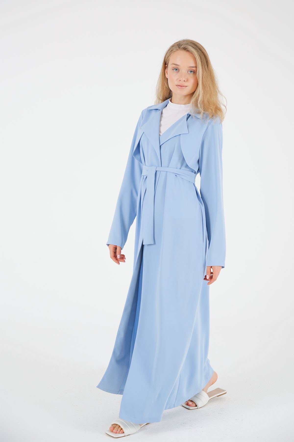 TRENCH DY BLEU PASTEL